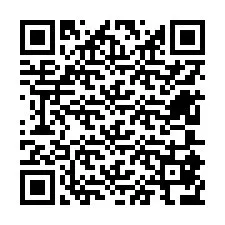 QR-koodi puhelinnumerolle +12605876007