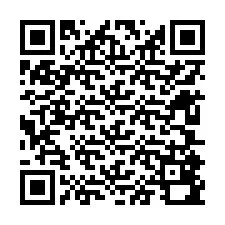 QR код за телефонен номер +12605890220