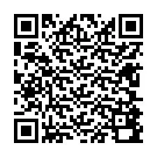 Código QR para número de telefone +12605890222