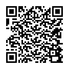 QR-код для номера телефона +12605890229