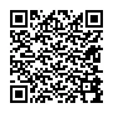 Codice QR per il numero di telefono +12605894095