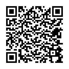 Kode QR untuk nomor Telepon +12605894097