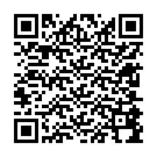 Kode QR untuk nomor Telepon +12605894098