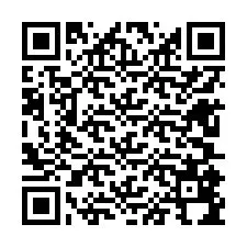 QR-код для номера телефона +12605894532