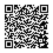 Kode QR untuk nomor Telepon +12605983514