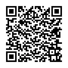 QR код за телефонен номер +12606161486