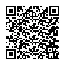 Codice QR per il numero di telefono +12606161791