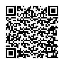 QR-koodi puhelinnumerolle +12606162668