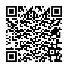 QR-Code für Telefonnummer +12606166413