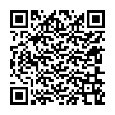 QR код за телефонен номер +12606168004