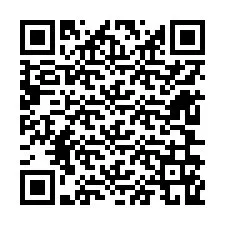 QR-code voor telefoonnummer +12606169025