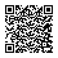 Código QR para número de teléfono +12606235271