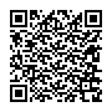 Código QR para número de teléfono +12606328970