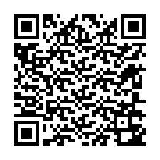 Código QR para número de teléfono +12606342911