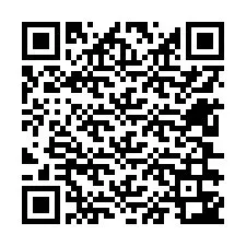 Kod QR dla numeru telefonu +12606343063