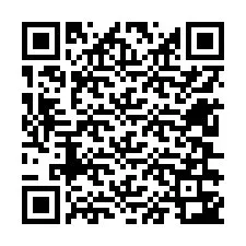 QR-code voor telefoonnummer +12606343173