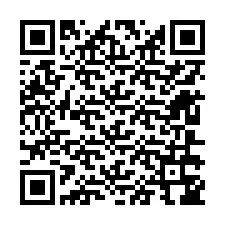 Codice QR per il numero di telefono +12606346855