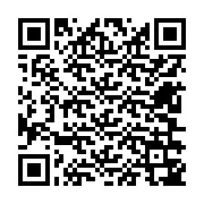 Kode QR untuk nomor Telepon +12606347437