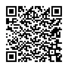 QR код за телефонен номер +12606348085