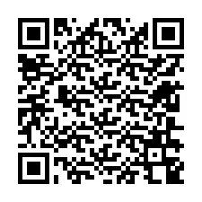 QR-код для номера телефона +12606348559