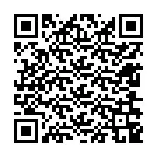 QR kód a telefonszámhoz +12606349088