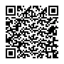 QR-koodi puhelinnumerolle +12606349117