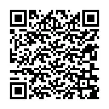 QR код за телефонен номер +12606385000