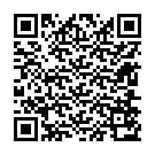 Codice QR per il numero di telefono +12606572685