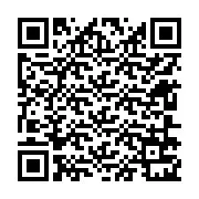 Codice QR per il numero di telefono +12606721414