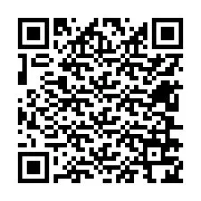 QR-Code für Telefonnummer +12606724463