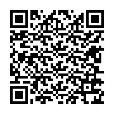 Codice QR per il numero di telefono +12606724862