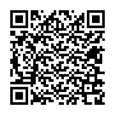 QR код за телефонен номер +12606728063