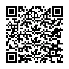 QR-код для номера телефона +12606728309