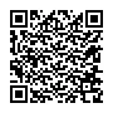 QR kód a telefonszámhoz +12606728781