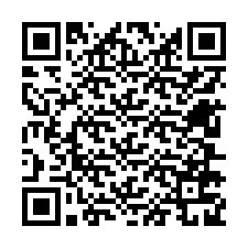 Codice QR per il numero di telefono +12606729963