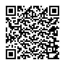 QR-code voor telefoonnummer +12606910028