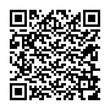 Código QR para número de teléfono +12606916421