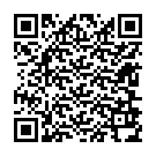 Codice QR per il numero di telefono +12606934125