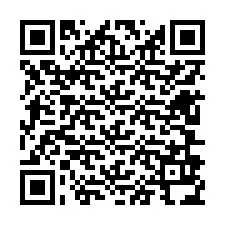 QR-код для номера телефона +12606934126