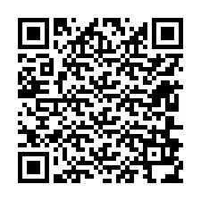 QR-code voor telefoonnummer +12606934215