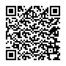 QR-Code für Telefonnummer +12606934429