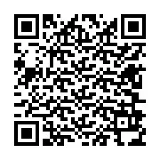 Kode QR untuk nomor Telepon +12606934436