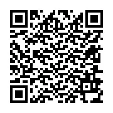 QR-код для номера телефона +12606934589