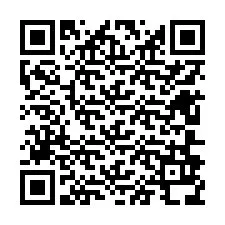 Código QR para número de teléfono +12606938212