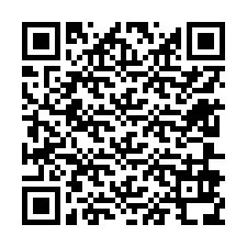 電話番号のQRコード +12606938809