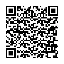 QR-code voor telefoonnummer +12606938858