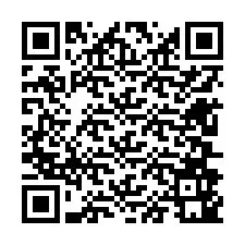 QR Code สำหรับหมายเลขโทรศัพท์ +12606941776