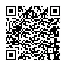 QR Code สำหรับหมายเลขโทรศัพท์ +12606944106