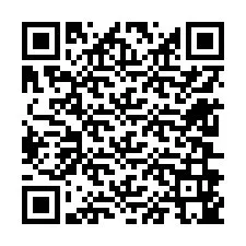 QR kód a telefonszámhoz +12606945079