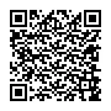 QR-код для номера телефона +12606946098